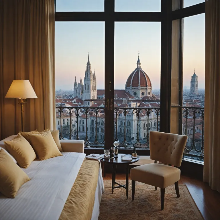 Esperienza esclusiva in hotel premium con vista Duomo a Milano: comfort, eleganza e panorami unici