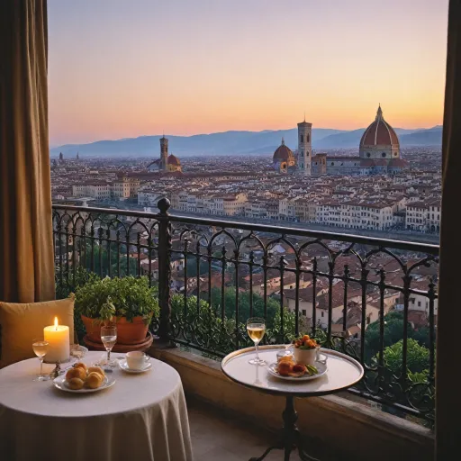Esperienze indimenticabili negli hotel di lusso con vista su Firenze