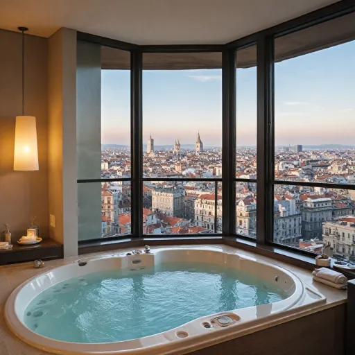 Esperienza esclusiva: hotel a Milano con vasca idromassaggio in camera per un soggiorno di lusso